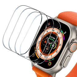 Ultra - Resistant Tempered Glass Screen Protector for Apple Watch - Anti - Scratch & Waterproof (4 PCS)