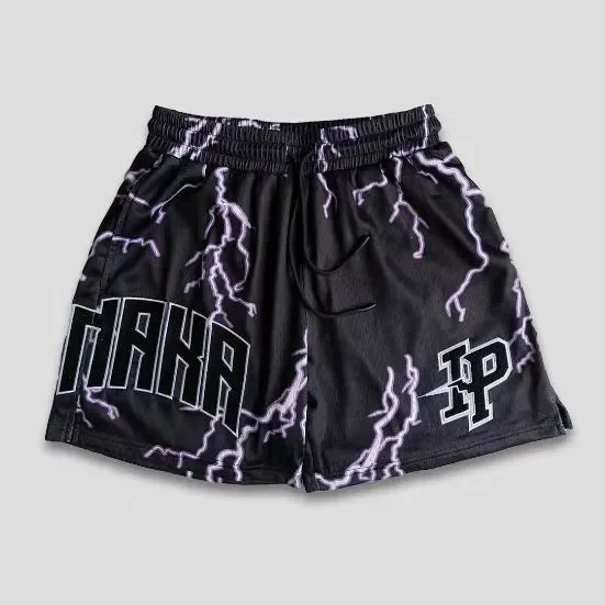 Quick Dry Fitness Shorts American Sporty Style Men's Four-Quarter Length Skateboarding Pants Sportswear And Accessories