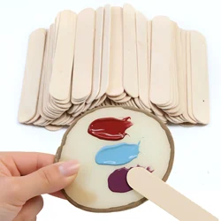 Round Resin Agate Nail Art Palette and Display Tool (Color mixing stick)