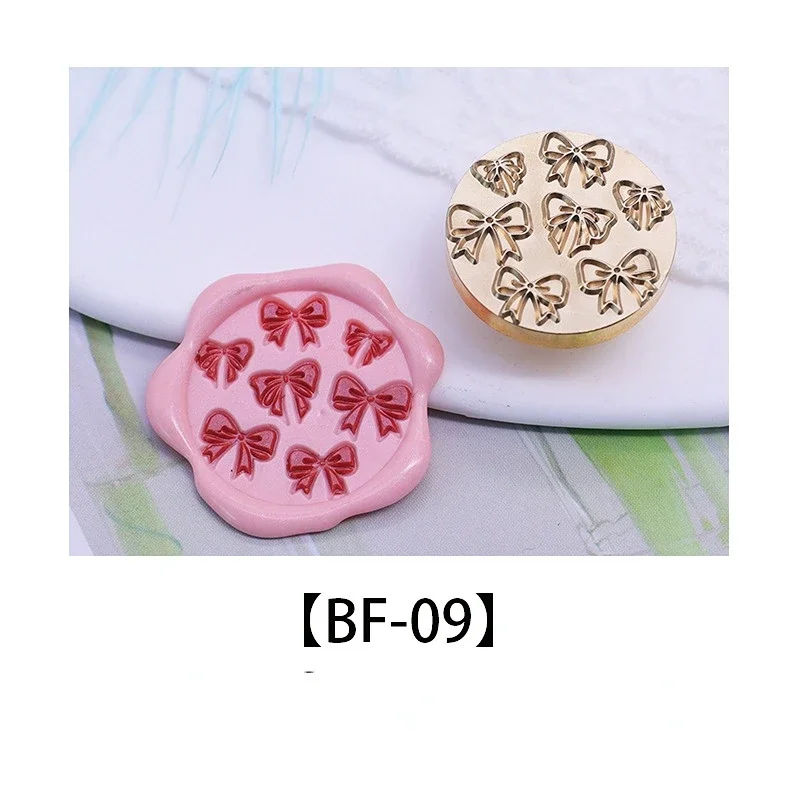 Colorful Copper Wax Seal Stamps for DIY Crafts and Envelope Decorating