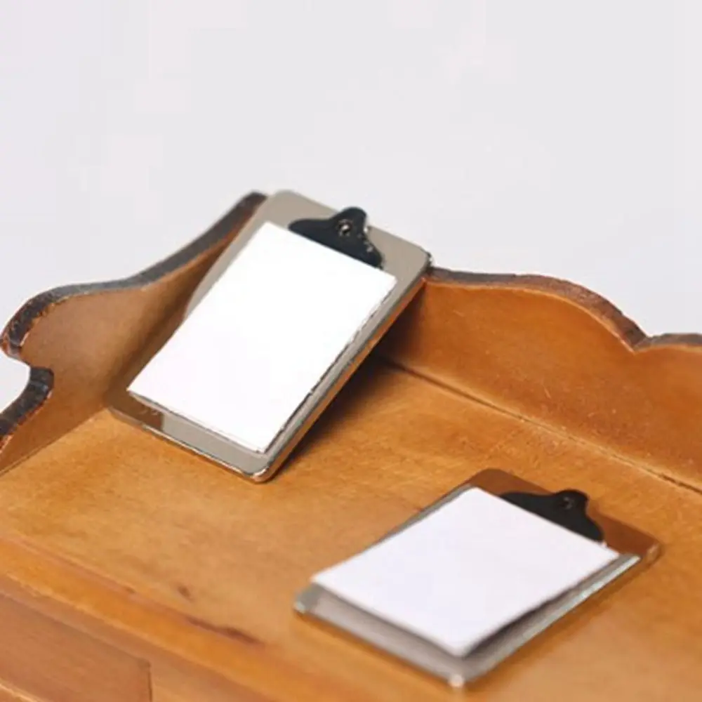 Mini Dollhouse Miniature Toy 27*19mm Cute Stationery Folder Doll House Accessories OB11 Doll/1/12 Dollhouse Decoration