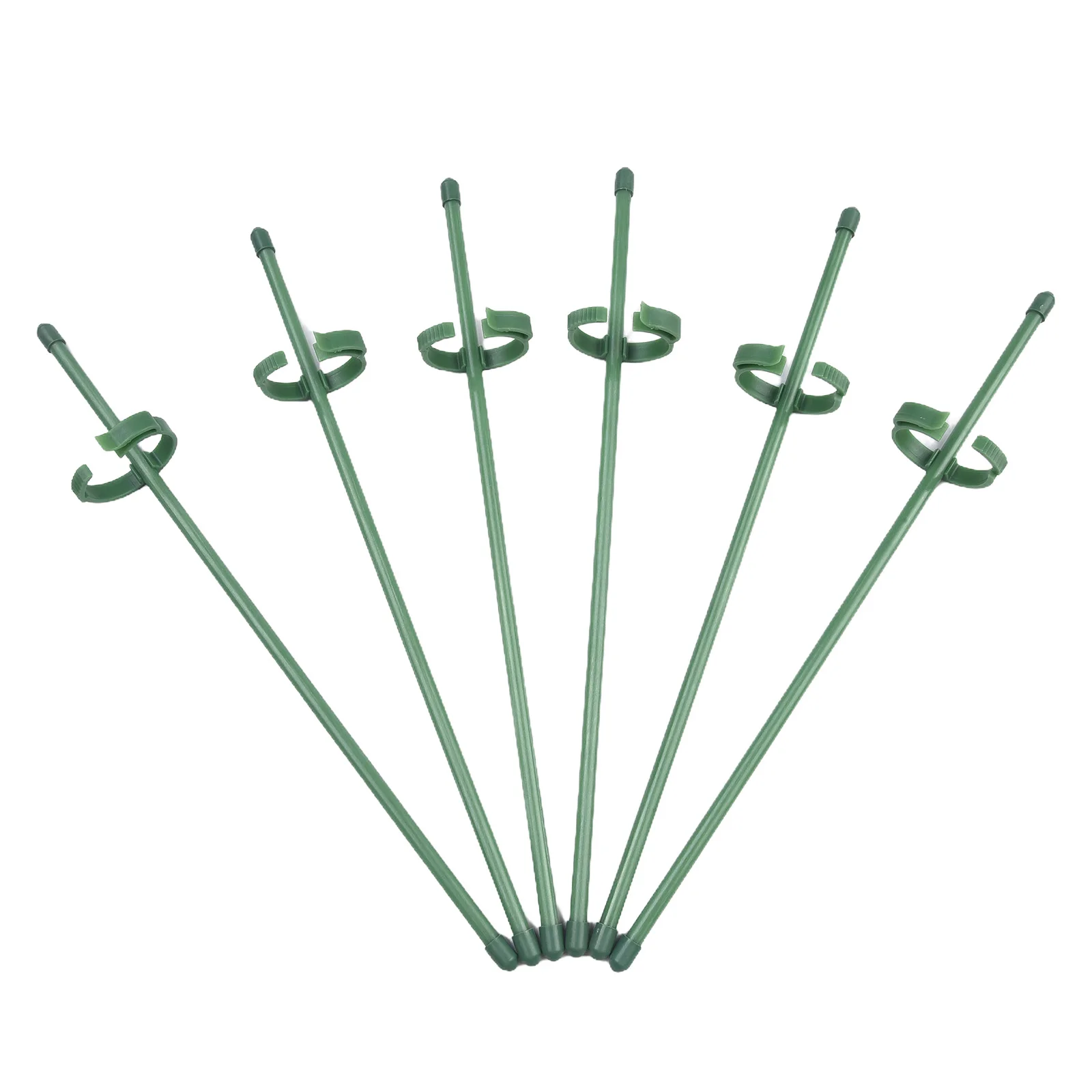 

Protect And Showcase Your Flowers With Slotted Design Plant Support Stakes 30/45cm Stakes For Various Flower Plants