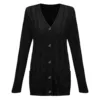 Womens Casual Knit Cardigan Top Sweater Large Size Loose Button Up Cardigan Sweaters For Women Long Knit Cardigans With Pockets 5
