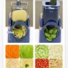 Electric Chopper Slice Grater Household Kitchen Multi-Function Roller Shredded Potatoes Grater  Bread Slicer Machine 4
