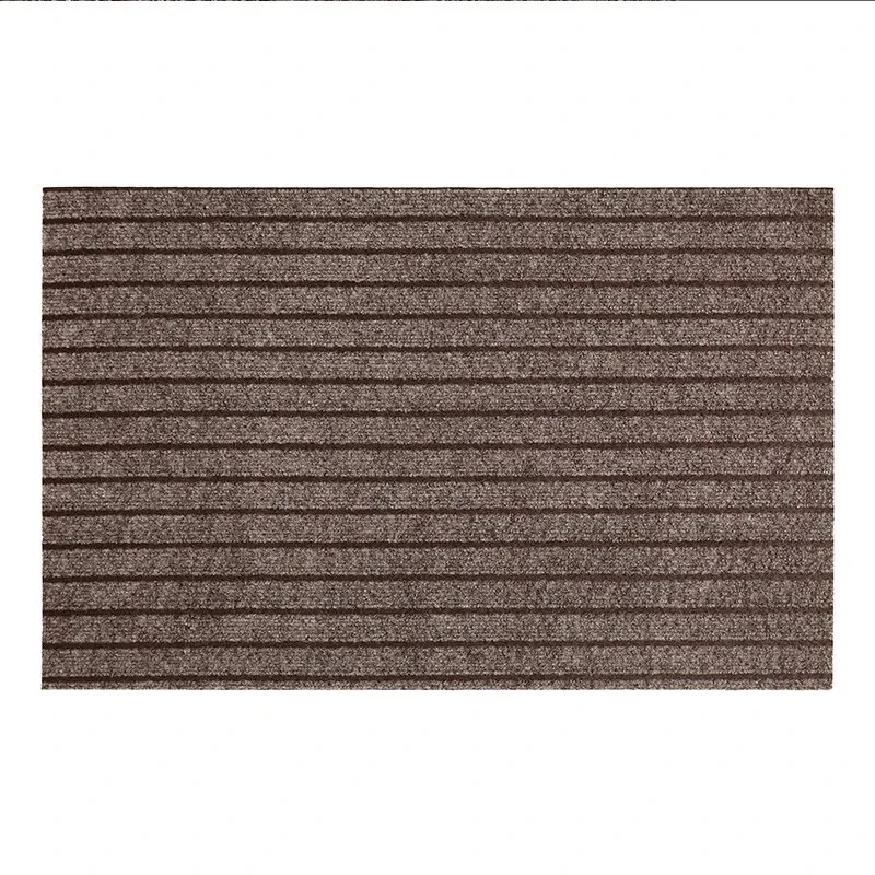 Sleek Minimalist Floor Mat - Durable, Stain/Fade Resistant, Non-Slip, Machine Washable