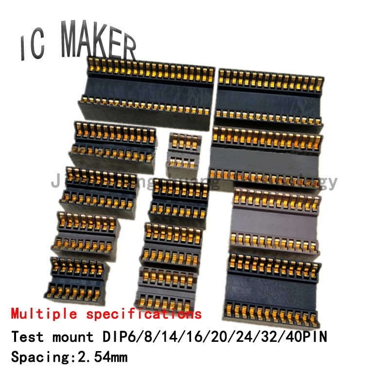Connettore Presa Universale Per IC 40 Pin – Adattatore Test DIP 14-40 Pin