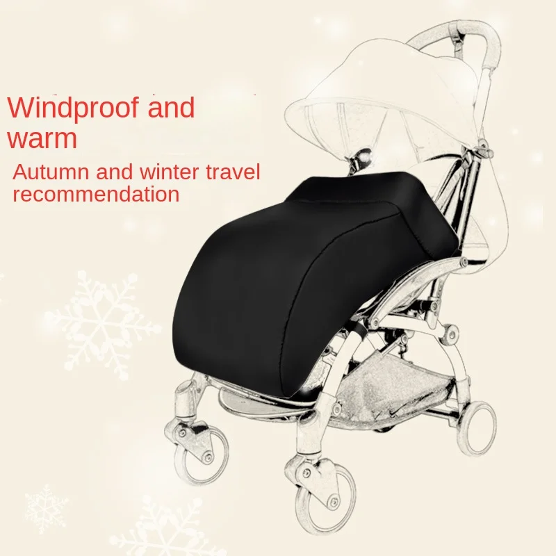 

Thickened Baby Trolley Foot Cover Cotton Jacket Rain Proof Windproof Cover Baby Universal Warm Foot Cover Stroller Accessories