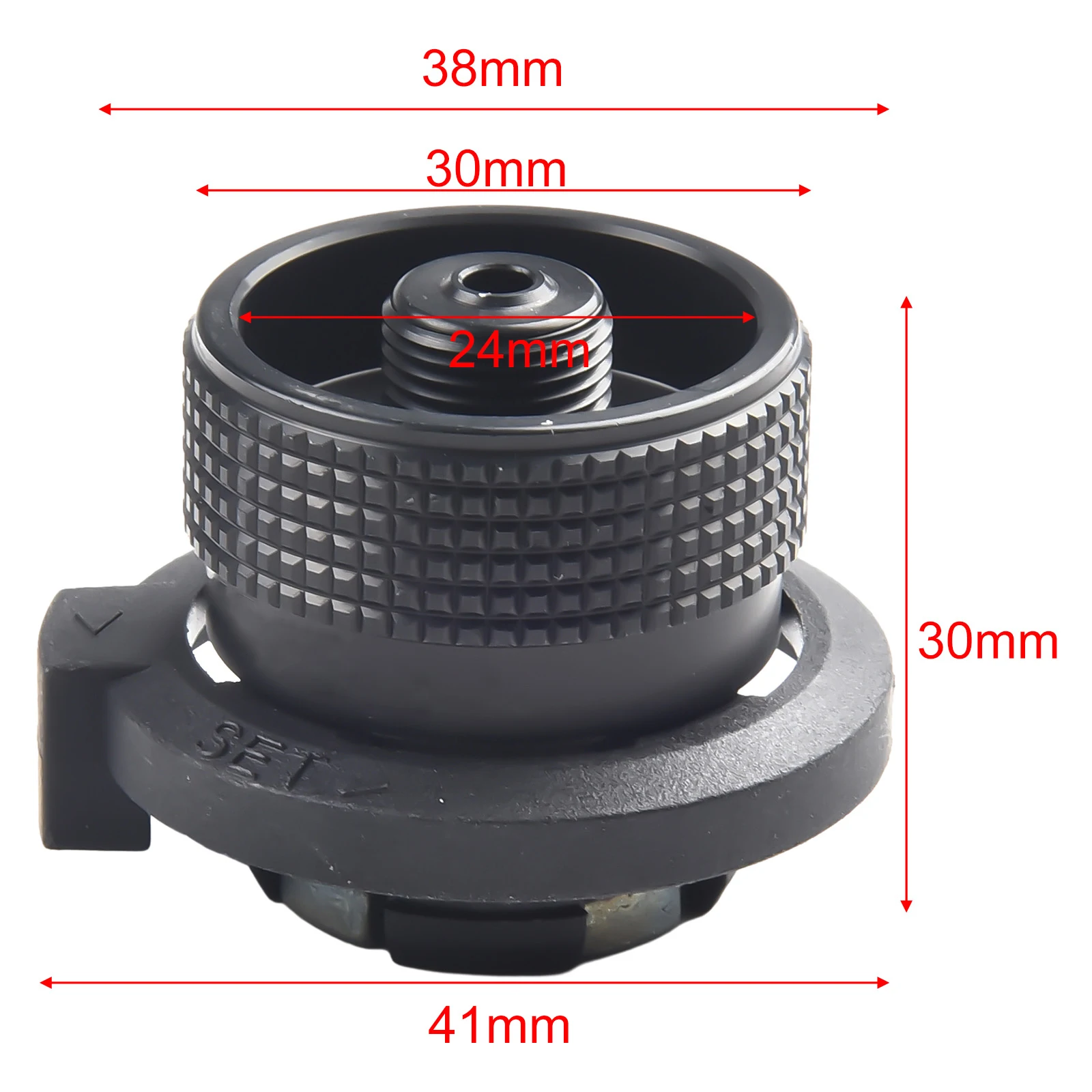 1pcs Camping Convert Adapter Aluminum Alloy Long Butane Cans Converter Head Z10 Z11 For Camping Stoves Accessories