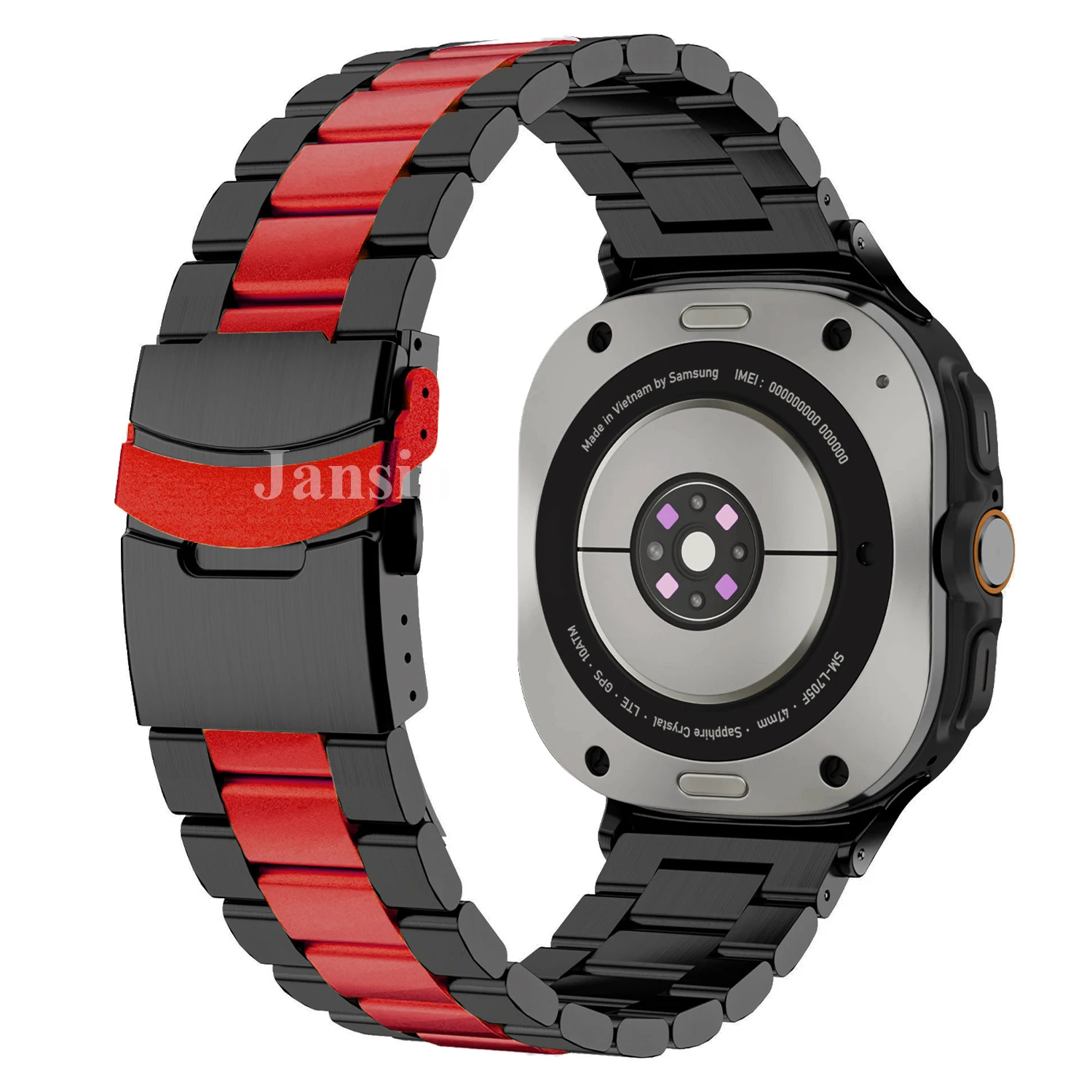 Luxury Men's Stainless Steel Bracelet - Metal Strap