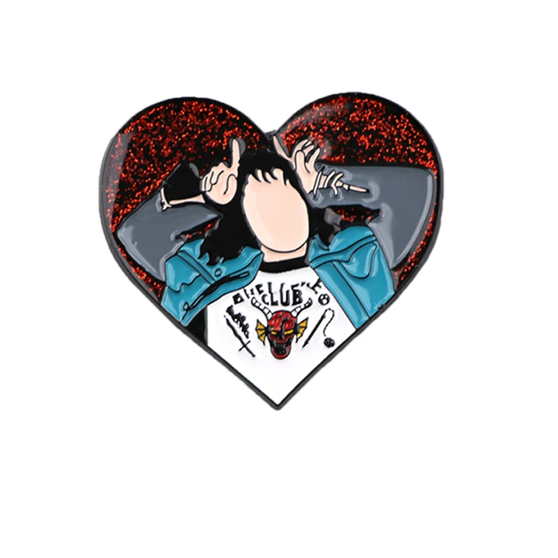 

Hellfire Club Pins for Backpacks Lapel Pin Enamel Pins Scary Badges Brooch Jewelry Fashion Accessories Gift
