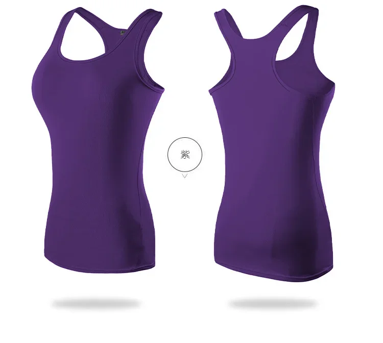 Sexy Yoga-Top für Damen, Schnelltrocknend, Ärmellos, Einfarbig, für Laufen, Fitness, Sport, Yoga-Shirts, Fitness-Tanktop, Crop-Top – Detail 16