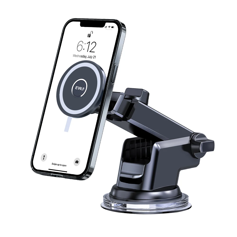 EWA Magnetic Car Mount Compatible with iPhone 12/13/ Pro/12 Max/12 Mini/Magsafe Case Strong Magnet Air Vent Phone Holder mobile holder Holders & Stands