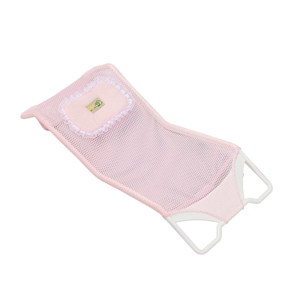 

Безопасное противоскользящее безопасное сиденье для новорожденных, сиденье для ванны, для душа, ванны (розовый)