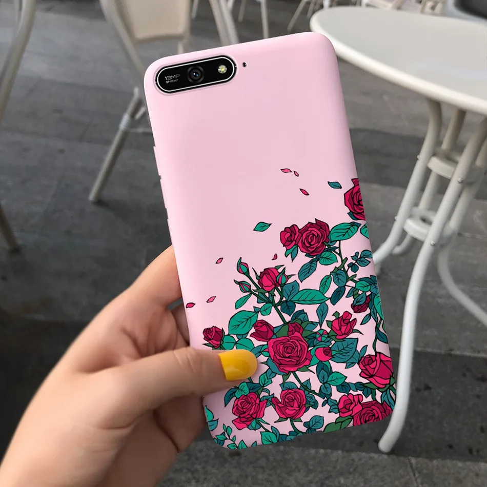 Lovely Printed Soft Silicone Phone Case - 5.7 Inch Back Cover
