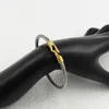 Creative wire rope and hook-shaped stainless steel 18K women's bracelet, light luxury and versatile wear 5