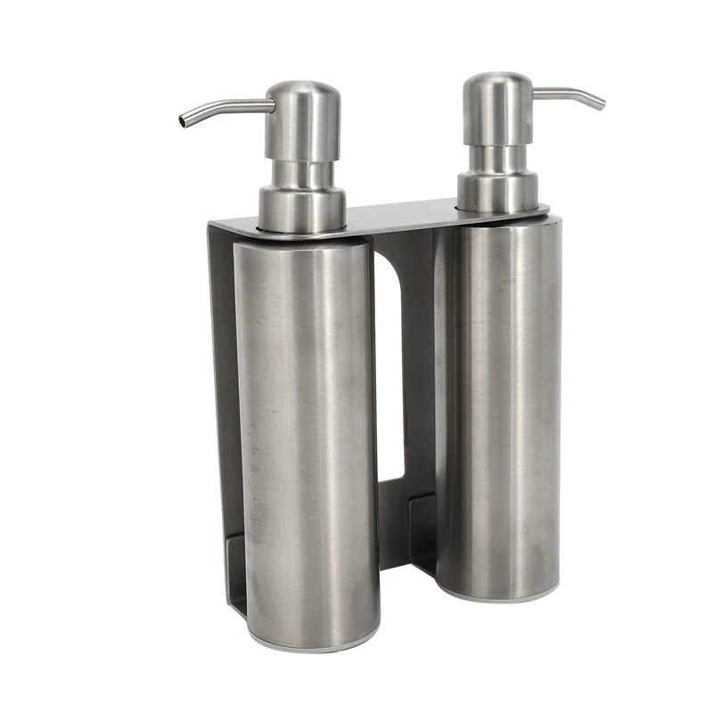 

AT35 Soap Dispenser Bathroom Accessories Stainless Steel Wall-Mounted Liquid Soap Finishing