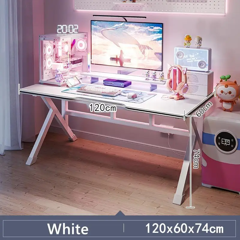 مكتب ألعاب 120 سم أبيض