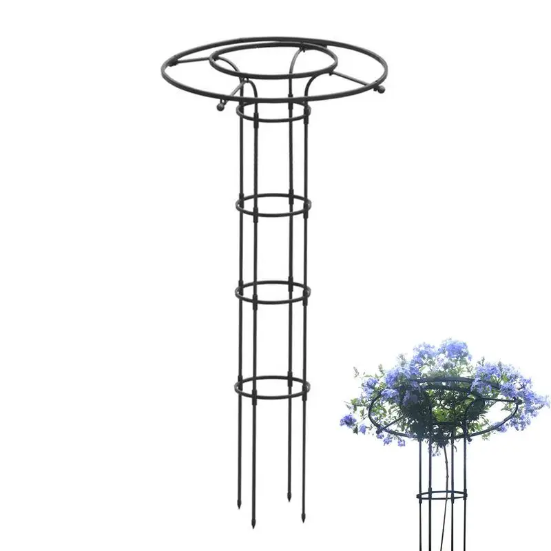 Vertical Metal Garden Trellis Garden Plant Support Stake Stand Climbing