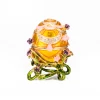 QIFU New Red Faberge Egg Trinket Box for Home Decor Gifts 5
