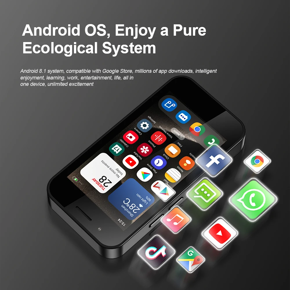 SERVO KING3000,Mini phone,3.0 inch,Smartphone Android,16GB ROM 2GB RAM 2 SIM Google Play Store Cellphone Original Mobile Phones 4