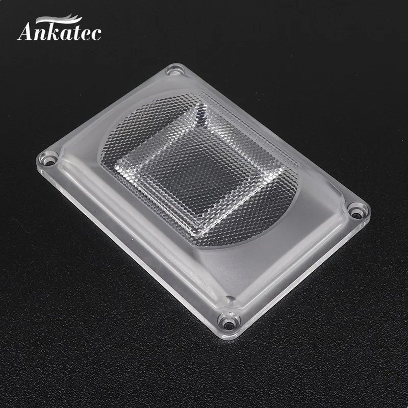 LED lens For LED COB chip lampshade kit PC lens + silicone ring lampshade For floodlight DIY