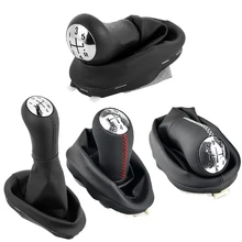 Renault Clio 2 II Megane 2 II Kangoo 용 5 단 가죽 기어 시프트 노브 레버 시프터 부츠 커버 신차 인테리어 액세서리