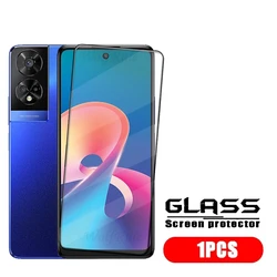 4 - Pack Premium Tempered Glass Screen Protector - Anti - Scratch, Full - Coverage, 9H Hardness, HD Clarity for TCL 50 XE (1 Front Glass)