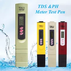 6 Styles Handheld Accurate Water Quality Test Purity Tool LCD Digital Check 0-9999 ppm Measurement Meter Analyzer TDS Tester