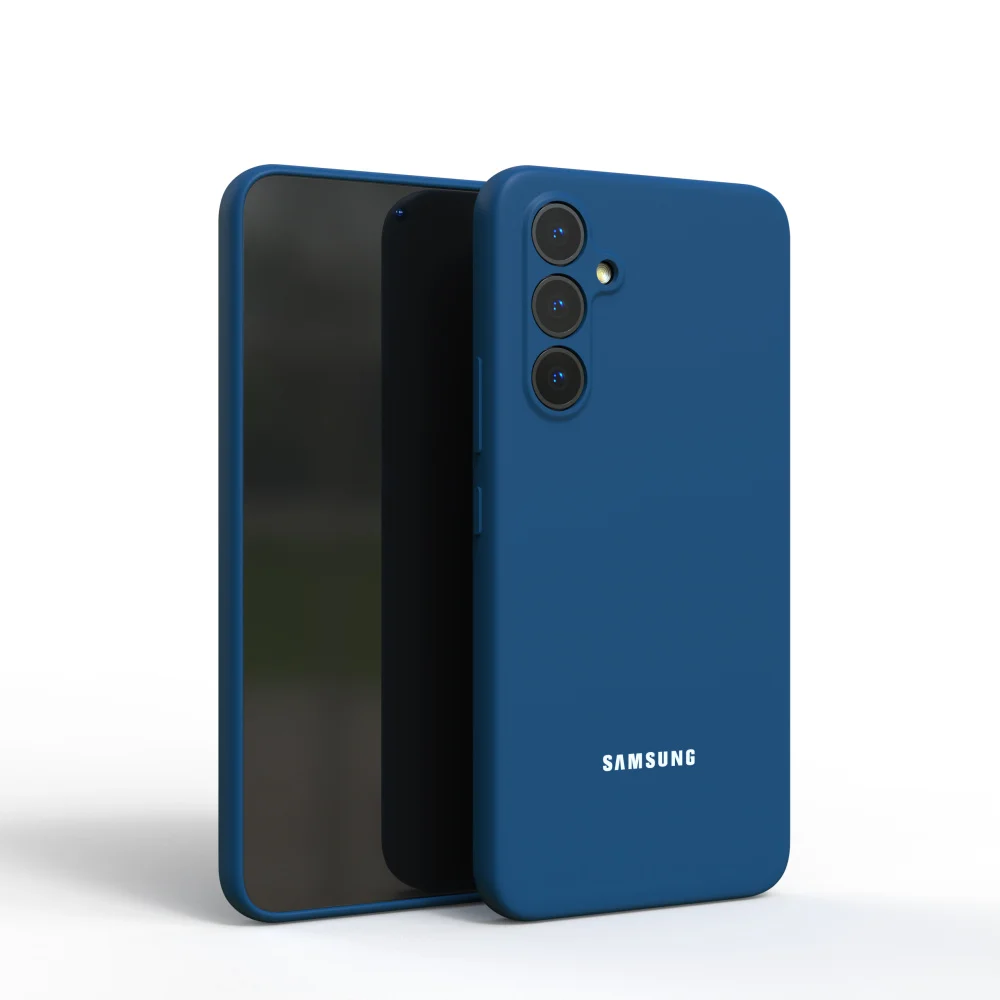 Silky Silicone Soft-Touch Protective Phone Case Cover