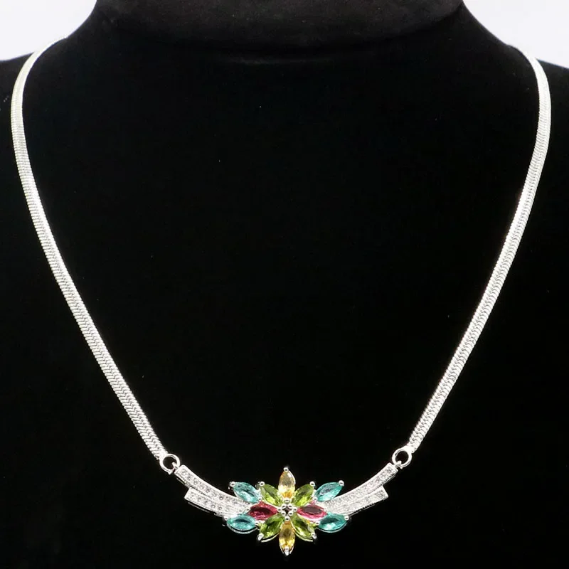 collier-en-argent-ling-cottage-13g-925-massif-chiot-peridot-tourmaline-arc-en-ciel-topaze-en-verre-papeterie-bleu-aigue-marine-cz-03-wear-185i