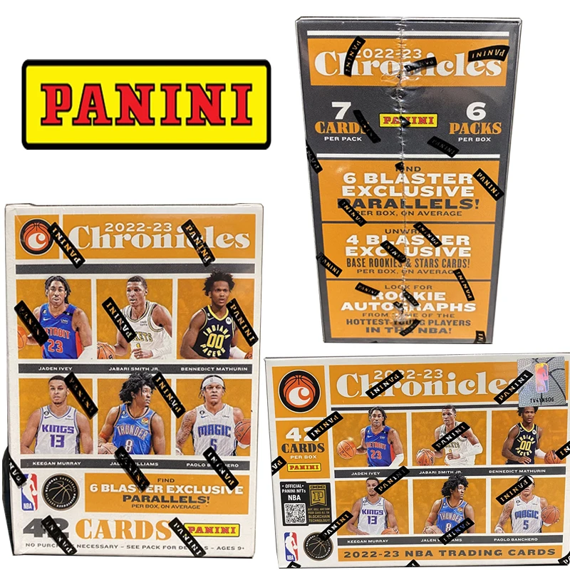 22-23 Panini Blaster Basket Star Rare Chronicle Limited Edition Collection Card Christmas Birthday Gift Game Toys