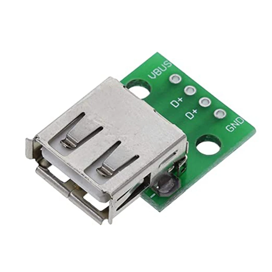 

USB 2.0 female header to DIP 4p direct plug adapter plate already soldered for mobile phone power data cable