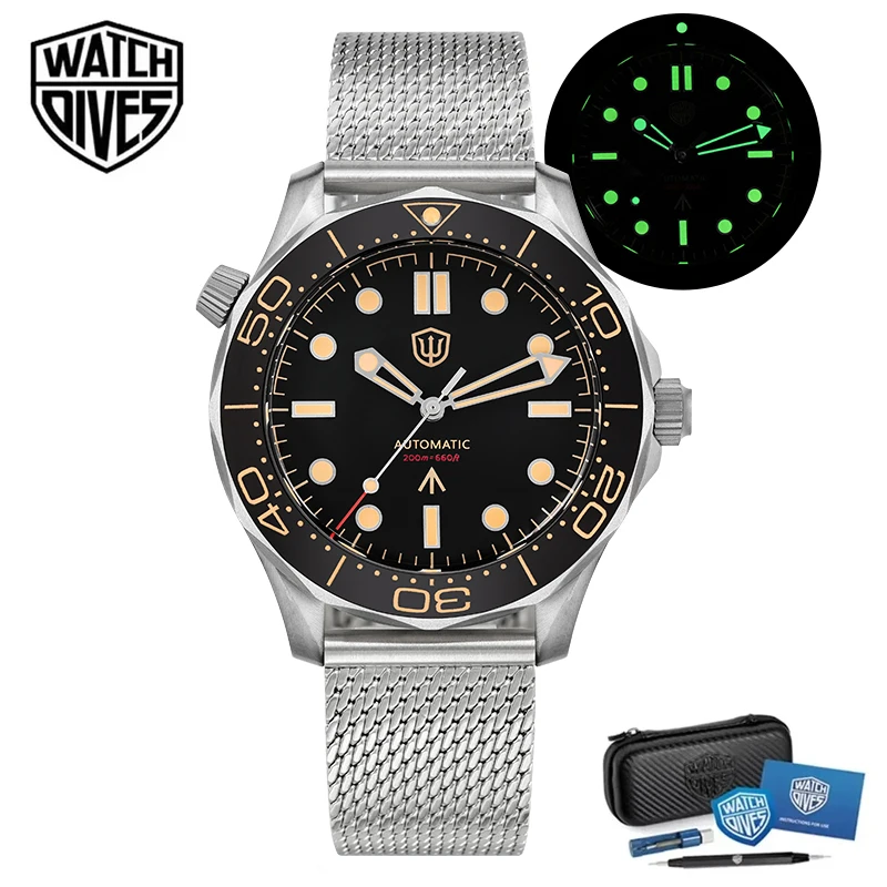 Watchdives WD007 V3 チタン NTTD ダイブウォッチ NH35 自動巻き