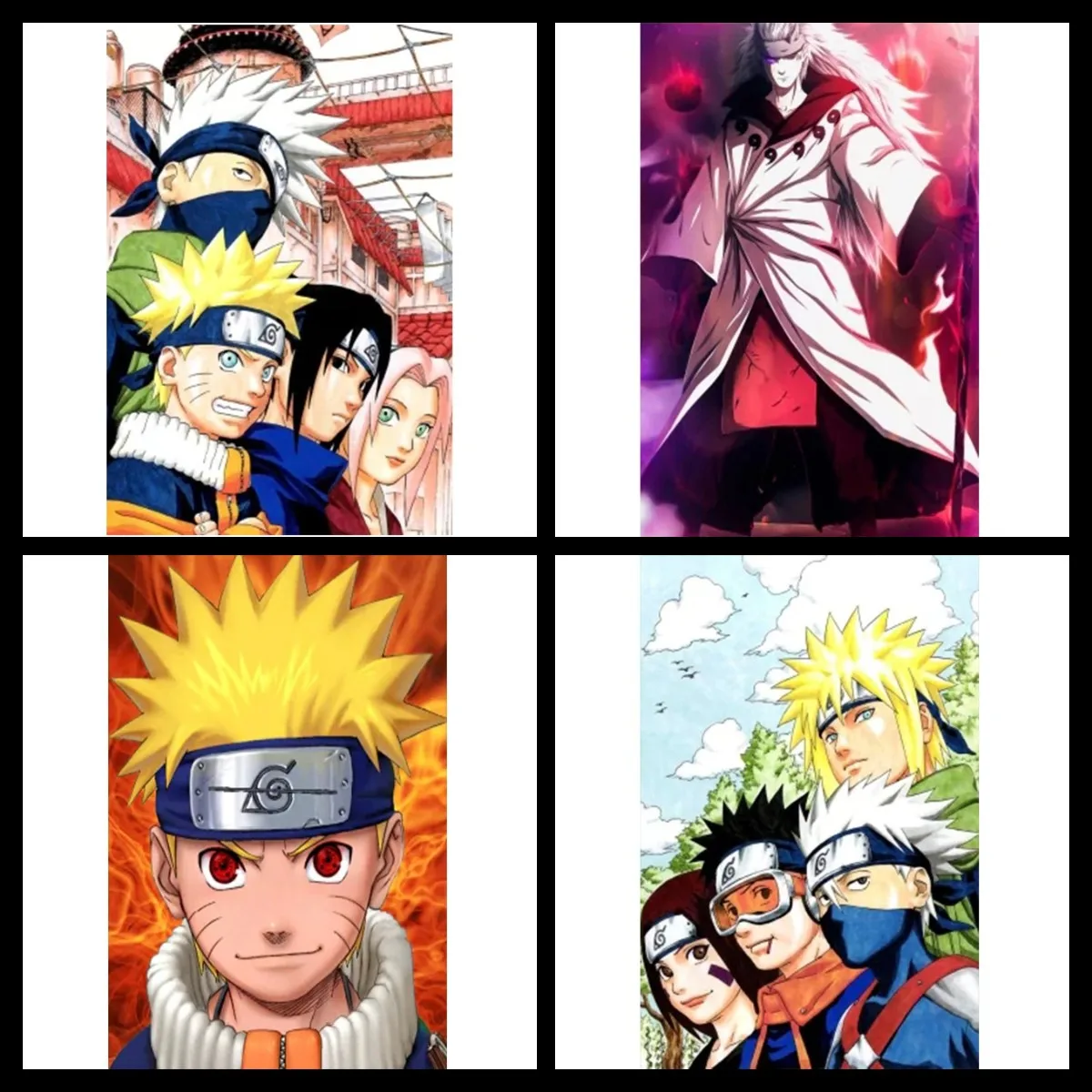 Bandai Diamond Painting DIY 5D Diamond Embroidery Japanese Anime Naruto Helix Maru Kakashi Sasuke Mosaic Home Decor Gift