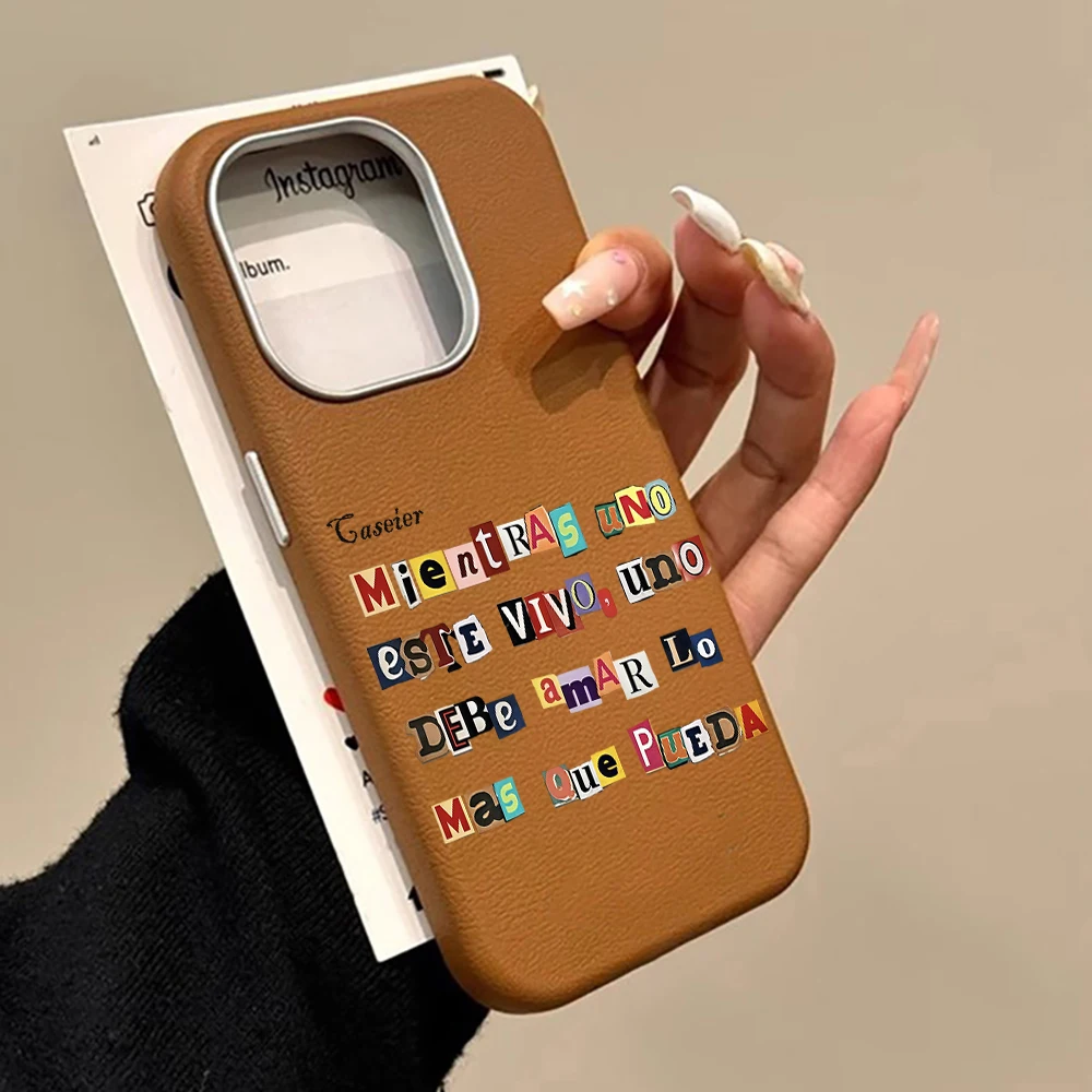 Creative English Alphabet Shockproof Phone Cover
