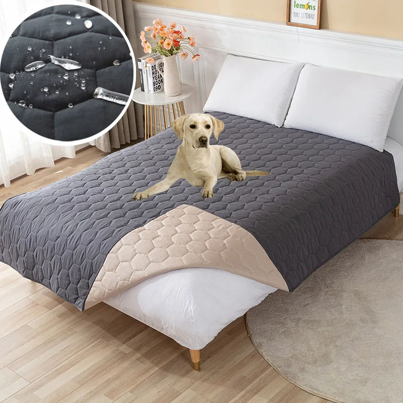 Protège-matelas imperméable pour animaux de compagnie, couvre-lit