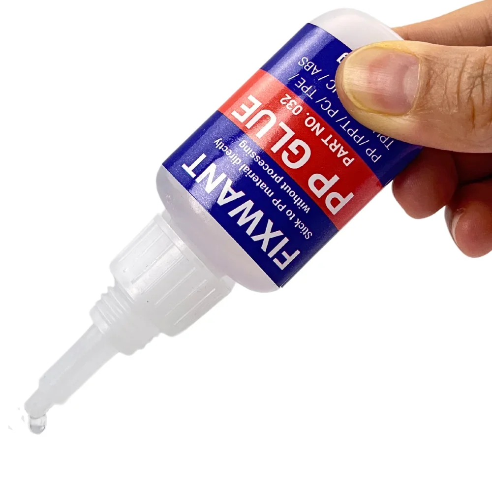 FIXWANT 플라스틱 재료용 강력하고 지속적인 접착력, PP, PPT, PC, TPE, TPU, 아크릴, ABS 접착제, 20g