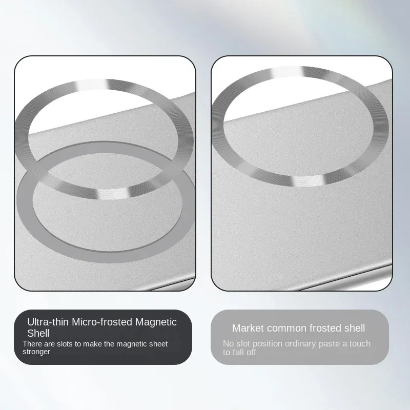 Luxury Ultra Thin Metallic Frameless Magnetic Case - Fashionable Protective Cover