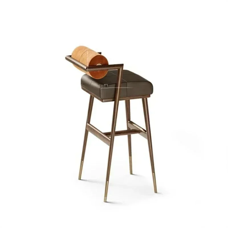 Sedia Da Bar Con Accento Di Design Nordico Salotti Alta Cucina Sala Da Pranzo Ristorante Sedia Da Bar Leggera Sgabelli Per Mobili Cucina Hdh