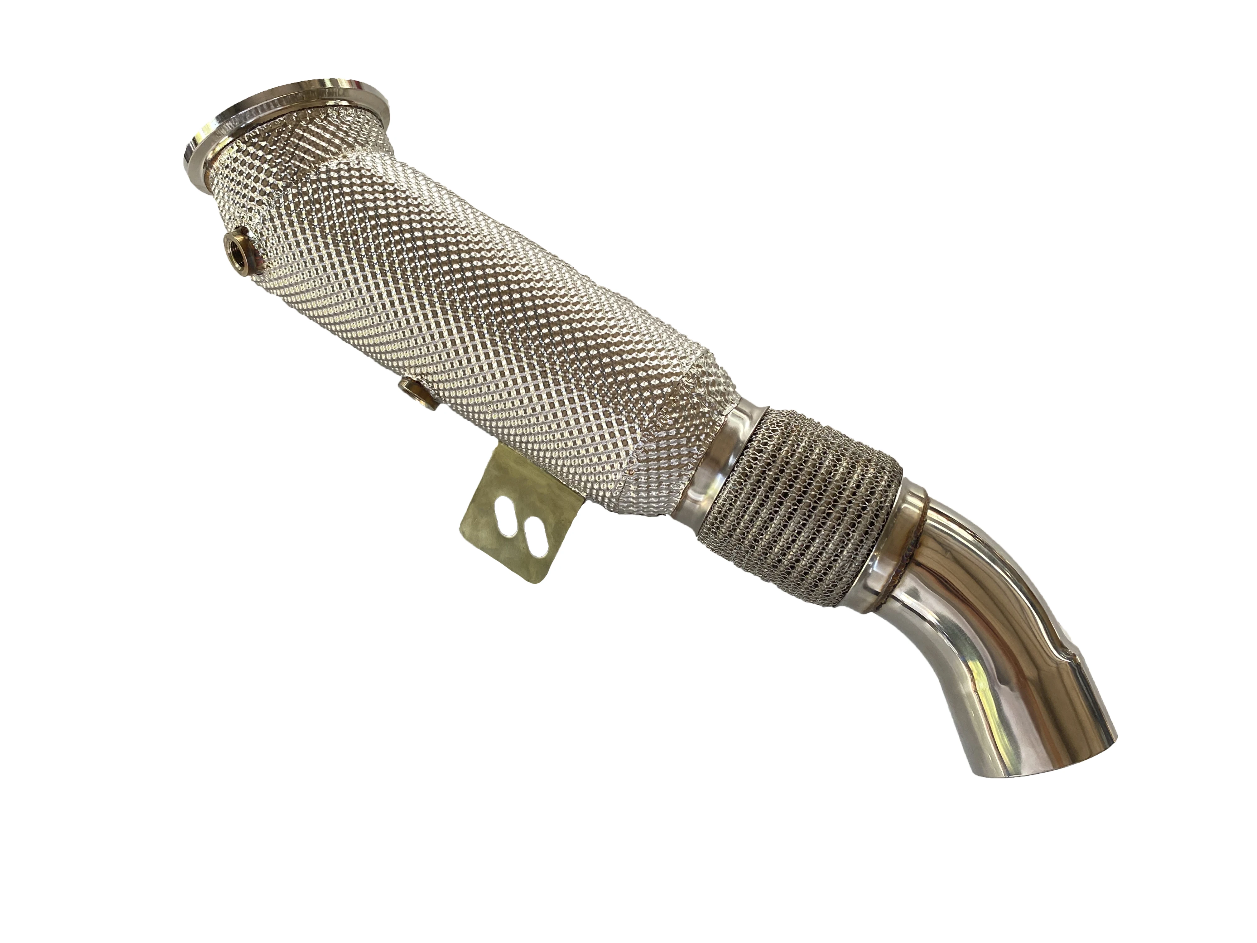 Adatto A Bmw M240I/340I/440I/540I/740I/840I/B58/3.0T Downpipe Catless Con Scudo Termico