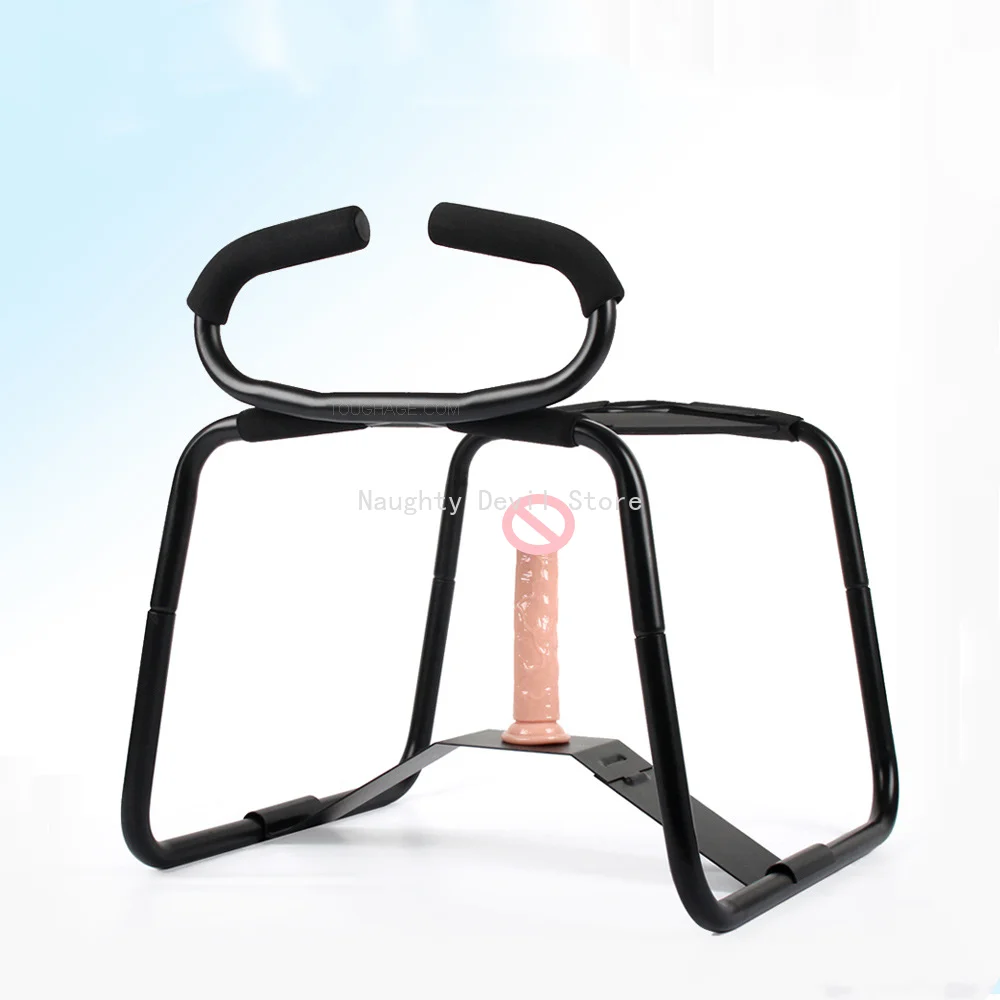 Adult Sex Chair for Pro Sexual Positions Elastic Female Masturbation Furniture Fun Sit Masturbation Toys for Woman Man Sex Toys Sex Chair Bed