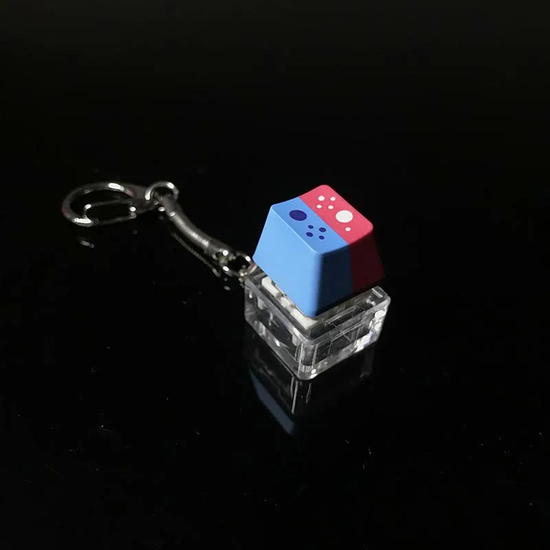 Keyboard keychain toy, finger keyboard decompression toy, keycap decompression keychain