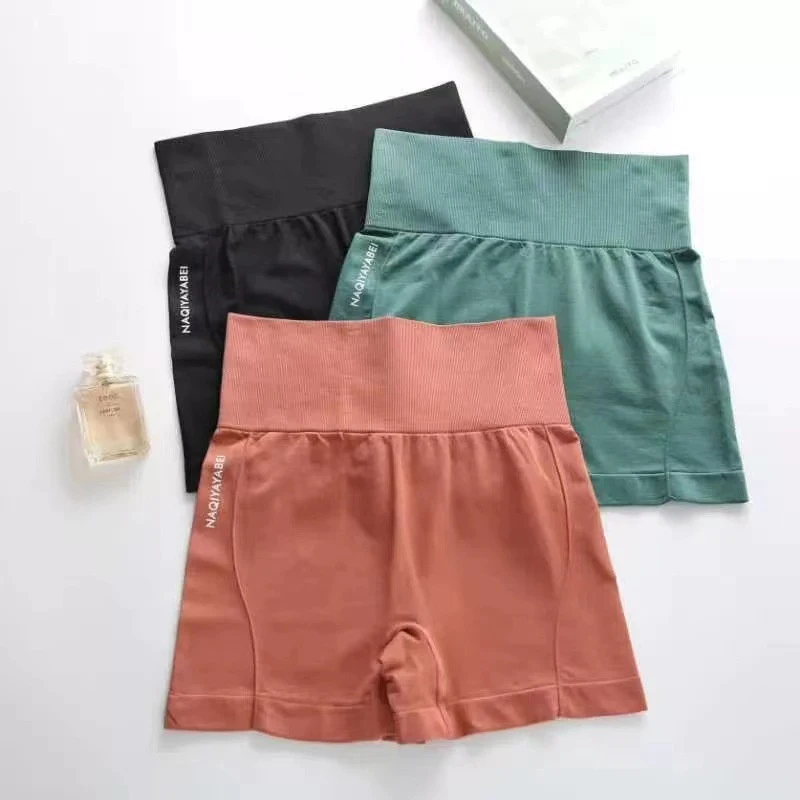 Sport Shorts High Waist Sports Women's Fitness Shorts Seamless Thin