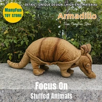 Realistic Armadillo High Fidelity Pangolin Plushie Tatouay Plush Toys Lifelike Animals Simulation Stuffed Doll Kawai Toy Gifts 1