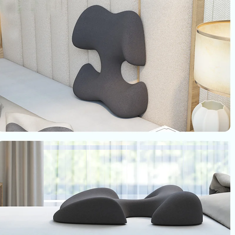 Body Support Pillow,Memory Foam Massage Pillow, Head pillow,T-Shaped Chest Cushion Home Beauty Bed Ssupport Shoulder and Abdomen 6