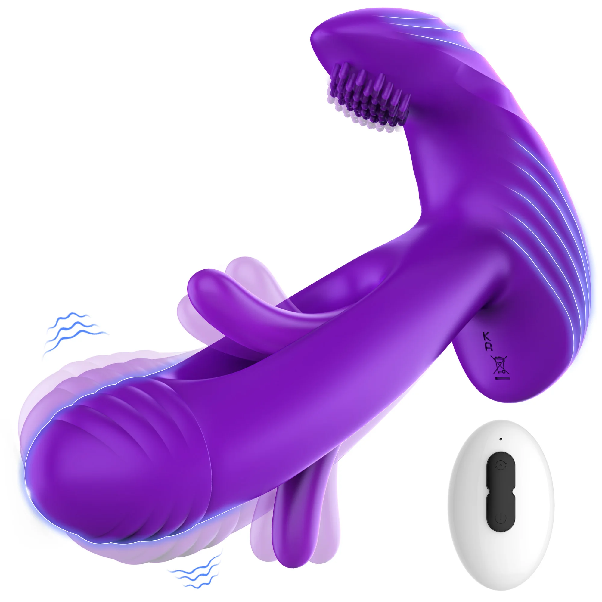 3 in 1 Klopfen Prostata-Massage gerät vibrierenden Butt Plug Anal Vibrator drahtlose Fernbedienung Dildo Vibrator Sexspielzeug für Männer Frau Erwachsene