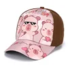 Hot Sale Children's Cartoon Capybara Printed Cap Boys Girls Outdoor Sunshade Cute Capibara Hat Lovely Kids Baseball Cap 3