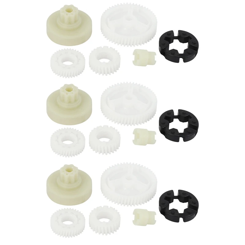 G22C5958X 18Pcs/Set Front/Rear Window Regulator Adjust Motor Gear Replacement For Mazda 3 5 6 Cx-7 Cx-9 Rx8