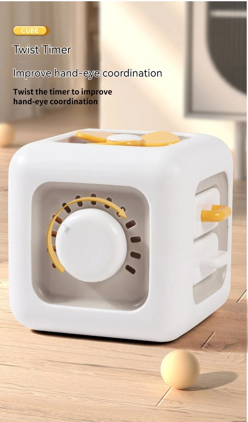 Pre deti priateľská aktívna kocka s viacerými stranami