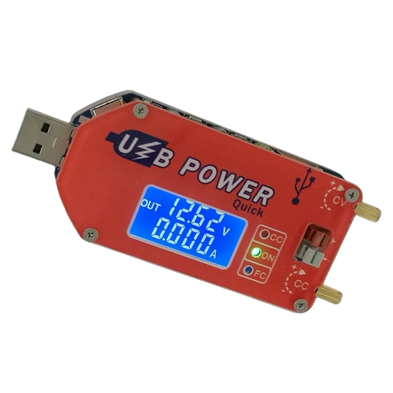 

Compact Adjustable Converter Fan Speed Control Potentiometer LCD Display